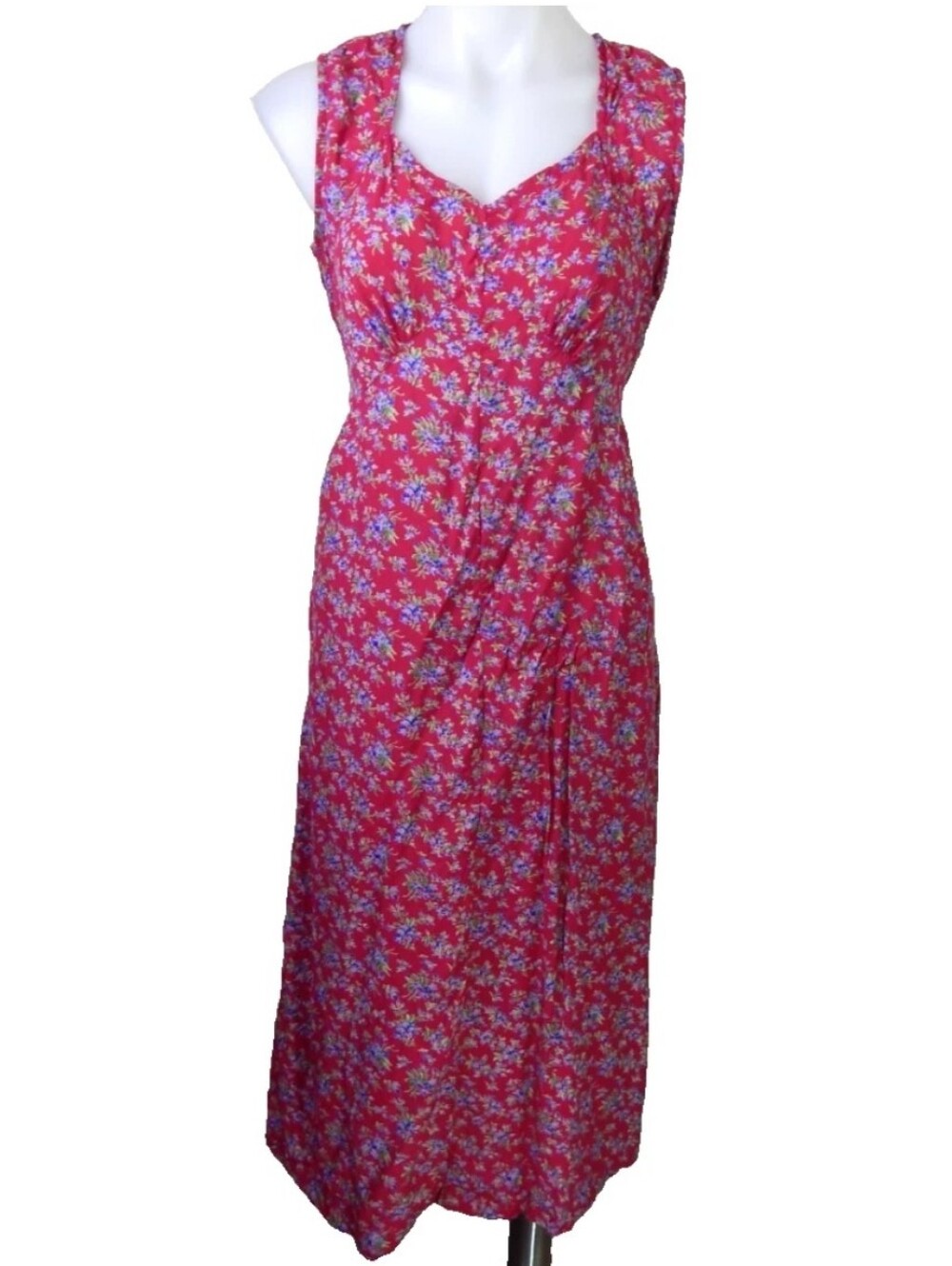 April Cornell Vintage 90's Floral Midi Dress